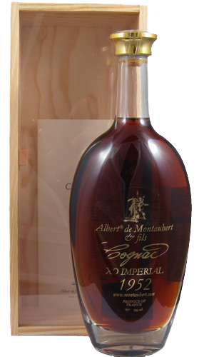 Коньяк 1952 года (1953 1958) - Альбер де Монтабер / Cognac Albert de Montaubert 1952 1953 1954 1955 1956 1958 1968 1960 цена доставка