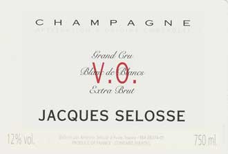 VO (Version Originale) Champagne, Blanc de Blancs, Grand Cru - Jacques Selosse