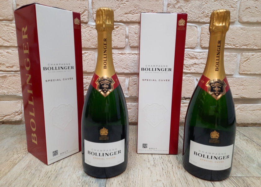 Шампанское 1,5 литра (магнум) и 3 литра Special Cuvee - Bollinger Champagne три
