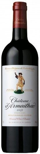 chateau d-armailhac 1999 2009 l шато д'армайяк вино 6 литров в большой бутылке
