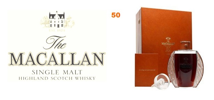 Виски 50 лет - Макаллан в Лалик l Macallan 50 let whisky lalique decanter