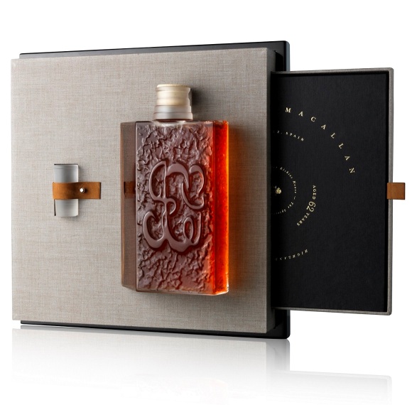 Макаллан 62 года в хрустальном декантере Лалик l Macallan 62 in Lalique decanters