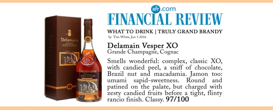 vesper delamain cognac 35 let medal