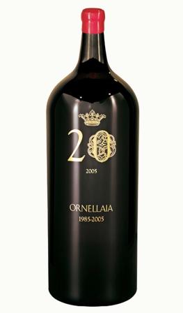 Вино 6 литров большая бутылка -Ornellaia 2005