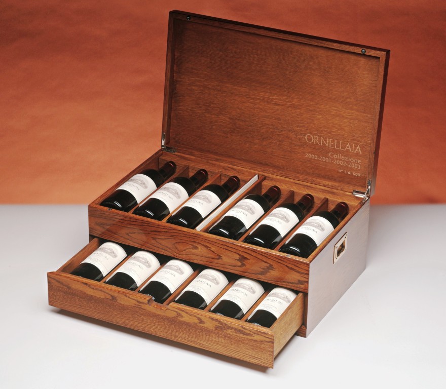 Орнеллайя вертикальная коллекция вина